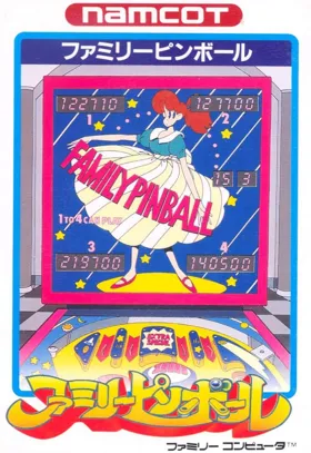 Family Pinball (Japan) (Namcot Collection) box cover front